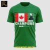 Abbotsford Canucks Green Edition 2025 AHL Champions Hoodie T Shirt