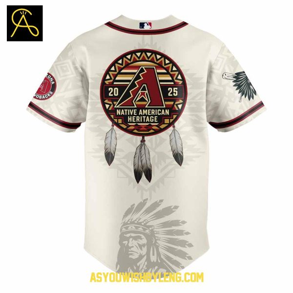 Arizona Diamondbacks Native American Heritage 2025 Baseball Jersey