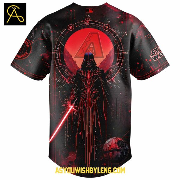 Arizona Diamondbacks Star Wars Welcome To Dark Side 2025 Baseball Jersey