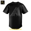 Arizona Diamondbacks Team Back In Black 2025 Personalized Baseball Jersey