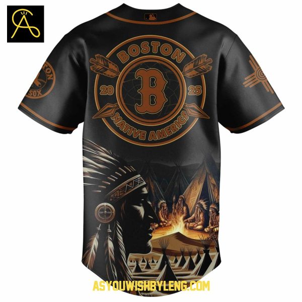 Boston Red Sox MLB Honor Native American Heritage 2025 Baseball Jersey
