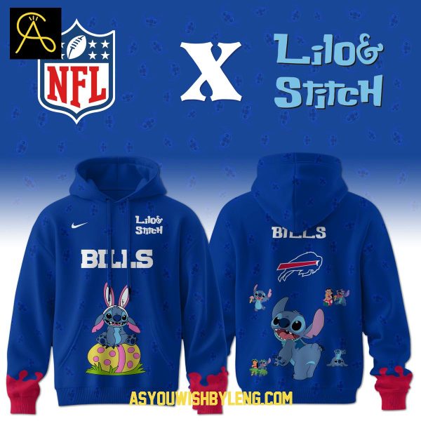 Buffalo Bills 2025 Lilo & Stitch Live Action The Movie Hoodie T-Shirt