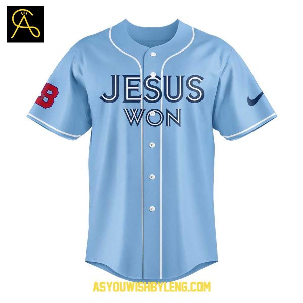 Buffalo Bisons Jesus Won 2025 Faith Win All Baseball Jersey