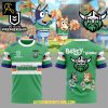 Canberra Raiders Bluey And Bingo Heelers Family 2025 Hoodie T Shirt