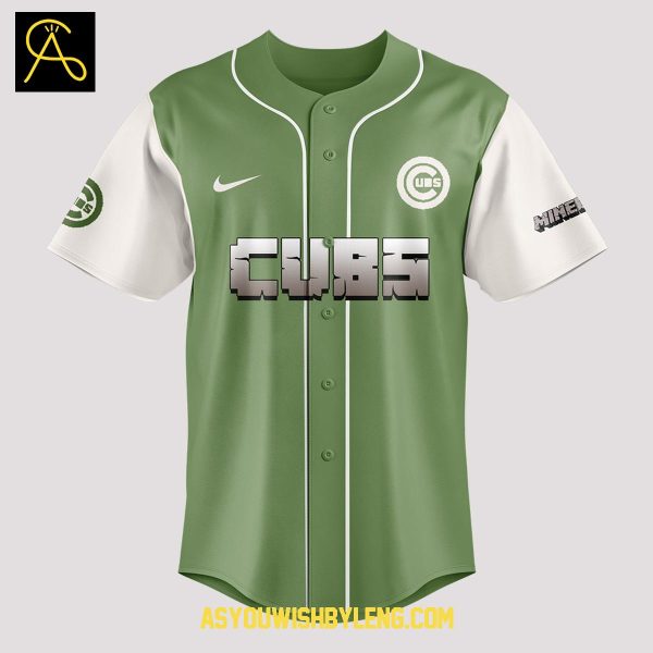 Chicago Cubs Minecraft Movie 2025 The Memories Baseball Jersey