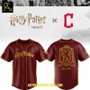 Cleveland Guardians Harry Potter Slytherin 2025 Personalized Baseball Jersey