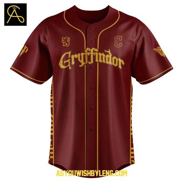 Cleveland Guardians Harry Potter Gryffindor 2025 Personalized Baseball Jersey