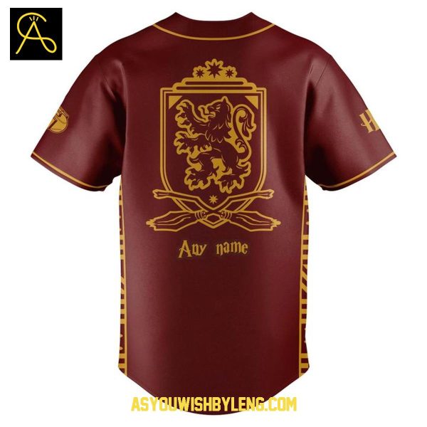 Cleveland Guardians Harry Potter Gryffindor 2025 Personalized Baseball Jersey