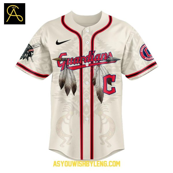 Cleveland Guardians Native American Heritage Month 2025 Celebrate Baseball Jersey