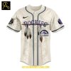 Colorado Rockies Native American Heritage Month 2025 Celebrate Baseball Jersey