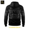 Cronulla Sharks 2025 Season Back In Black Hoodie T Shirt