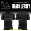 Cronulla Sharks 2025 Season Back In Black Hoodie T Shirt