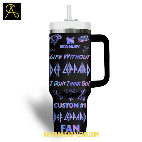 Def Leppard 2025 I Don’t Think So Personalized 40oz Tumbler Cup