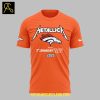 Denver Broncos Orange 2025 M72 World Tour Metallic Hoodie T Shirt