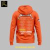 Denver Broncos Orange 2025 M72 World Tour Metallic Hoodie T Shirt