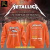 Denver Broncos Orange 2025 M72 World Tour Metallic Hoodie T Shirt