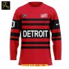 Detroit Red Wings Centennial Retro 2025 Personalized Hockey Jersey