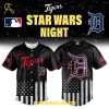 Detroit Tigers Celebrating Star War Night Veteran 2025 Baseball Jersey