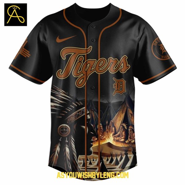 Detroit Tigers MLB Honor Native American Heritage 2025 Baseball Jersey