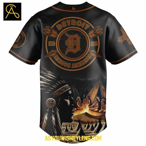 Detroit Tigers MLB Honor Native American Heritage 2025 Baseball Jersey