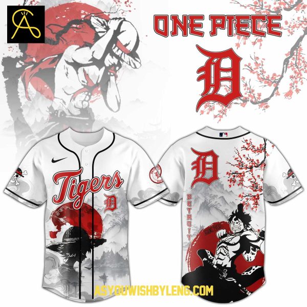 Detroit Tigers One Piece 2025 Japan Vibe Baseball Jersey