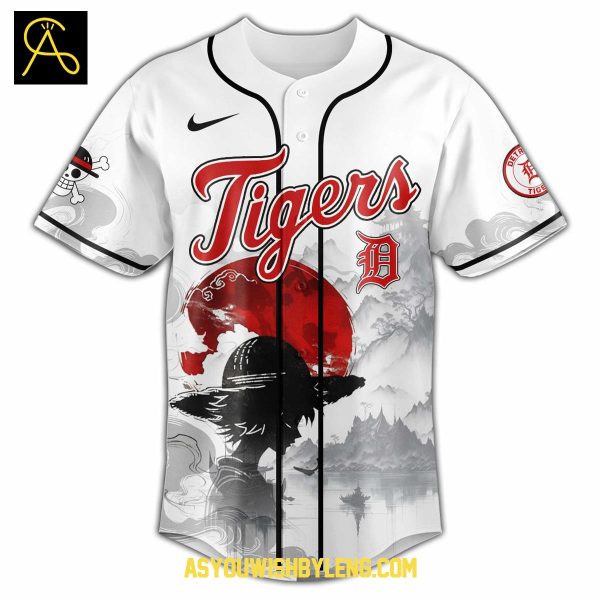 Detroit Tigers One Piece 2025 Japan Vibe Baseball Jersey