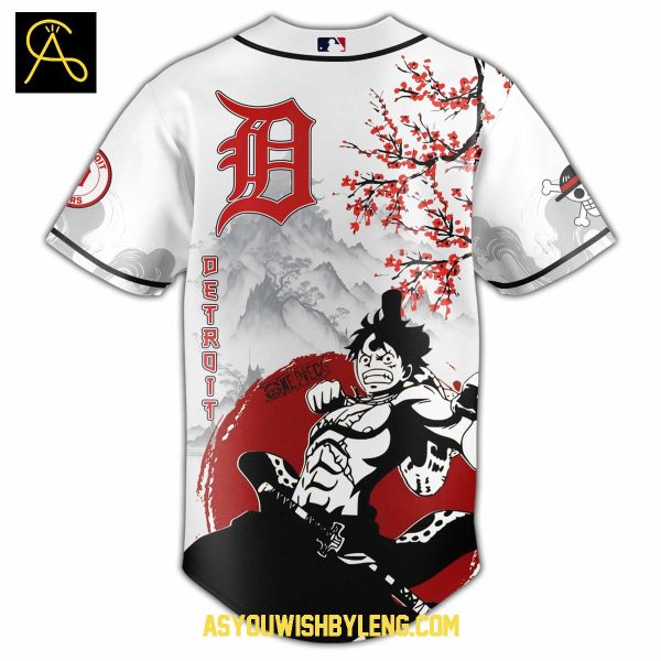Detroit Tigers One Piece 2025 Japan Vibe Baseball Jersey