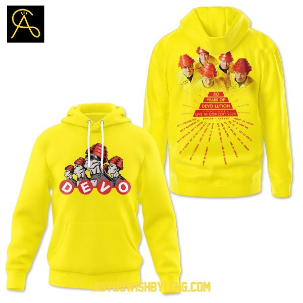 Devo 50 Years Of Devo-lution Live In Concert 2025 Hoodie T-Shirt