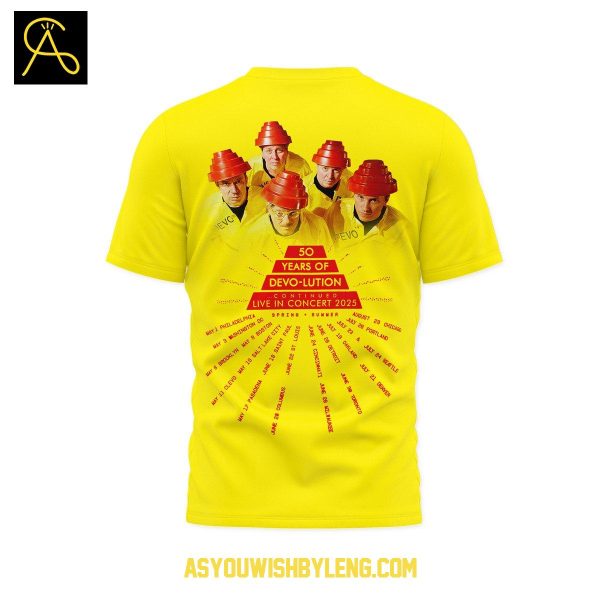 Devo 50 Years Of Devo-lution Live In Concert 2025 Hoodie T-Shirt