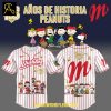 Leones de Yucatán Snoopy Peanuts 100 Years Of History 2025 Baseball Jersey