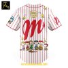 Diablos Rojos del México Snoopy Peanuts 100 Years Of History Baseball Jersey