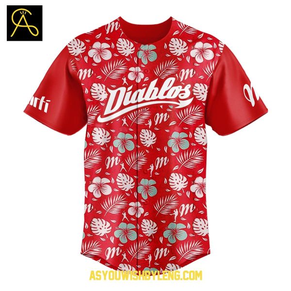 Diablos Rojos del México Tropical del Padre Happy Father’s Day 2025 Baseball Jersey