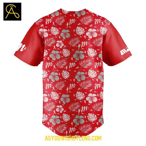 Diablos Rojos del México Tropical del Padre Happy Father’s Day 2025 Baseball Jersey