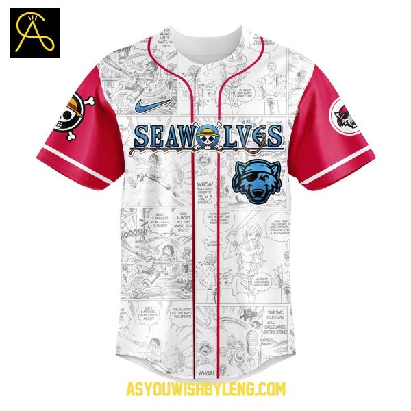 Erie SeaWolves 2025 Celebrating One Piece Night Game Baseball Jersey