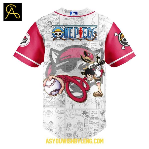 Erie SeaWolves 2025 Celebrating One Piece Night Game Baseball Jersey