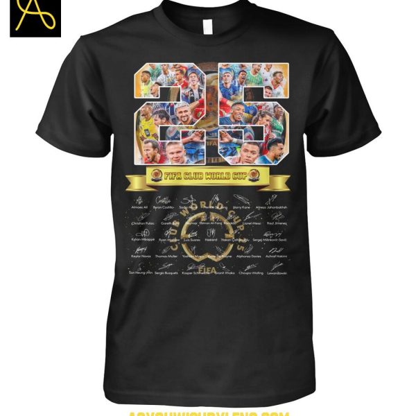 FIFA Club World Cup 2025 Man City Chelsea AC Milan Inter Celebrating T-Shirt