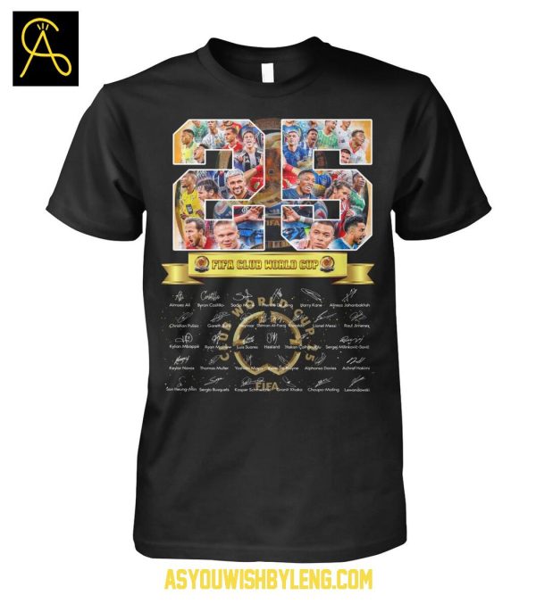 FIFA Club World Cup 2025 Man City Chelsea AC Milan Inter Celebrating T-Shirt