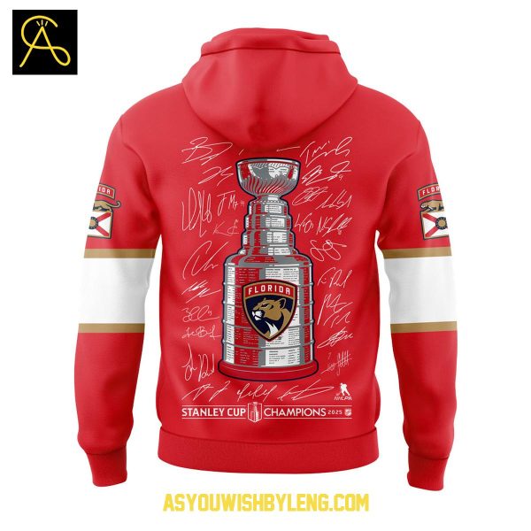 Florida Panthers Back to Back 2025 Stanley Cup Champions Hoodie T-Shirt