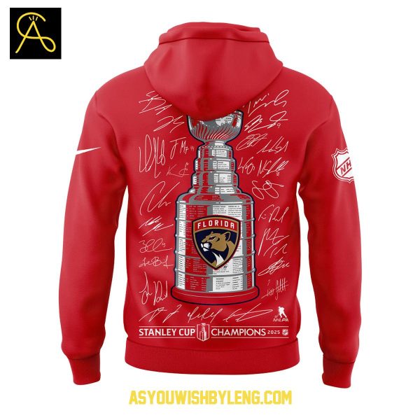 Florida Panthers Hockey Champs Back to Back 2025 Stanley Cup Hoodie T-Shirt