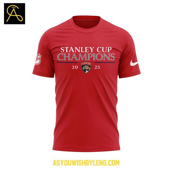 Florida Panthers Hockey Champs Back to Back 2025 Stanley Cup Hoodie T-Shirt