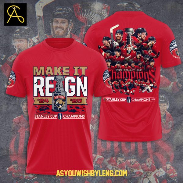 Florida Panthers Stanley Cup 2025 Champions Make It Again Hoodie T-Shirt