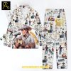 George Strait I Cross My Heart 2025 Silk Satin Pajamas Set