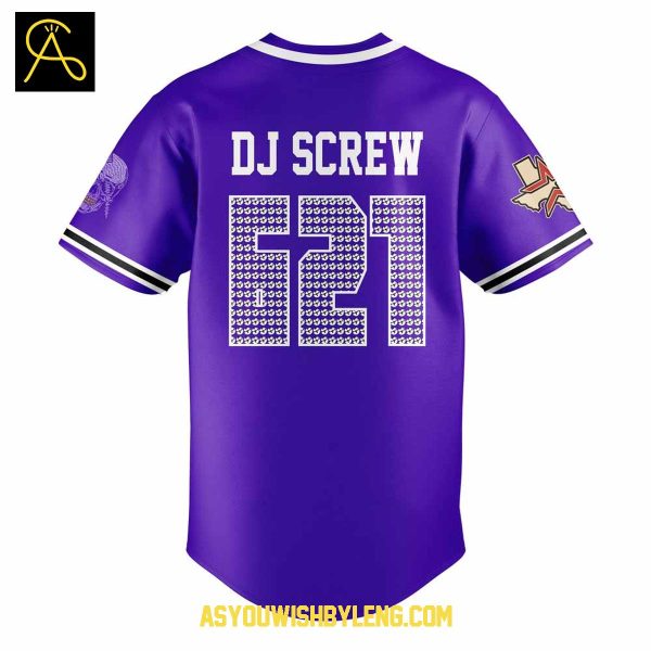 Houston Astros 2025 The Astros x DJ Screw The Screwville Baseball Jersey
