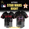 Detroit Tigers Celebrating Star War Night Veteran 2025 Baseball Jersey