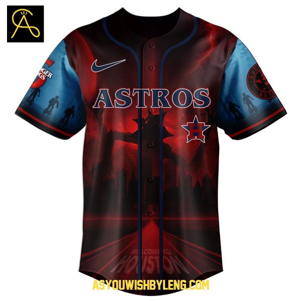 Houston Astros Stranger Things The Final 2025 Baseball Jersey