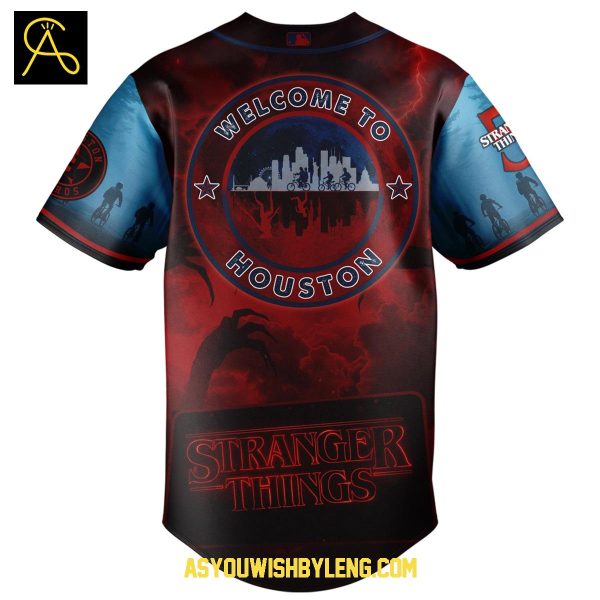 Houston Astros Stranger Things The Final 2025 Baseball Jersey