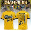 Indiana Pacers 2025 NBA Champions Proud Fan Yellow Hoodie T Shirt