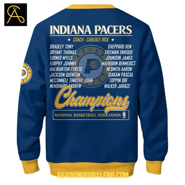 Indiana Pacers Champions National Basketball Association 2025 Hoodie T-Shirt