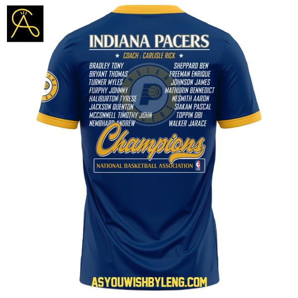 Indiana Pacers Champions National Basketball Association 2025 Hoodie T-Shirt