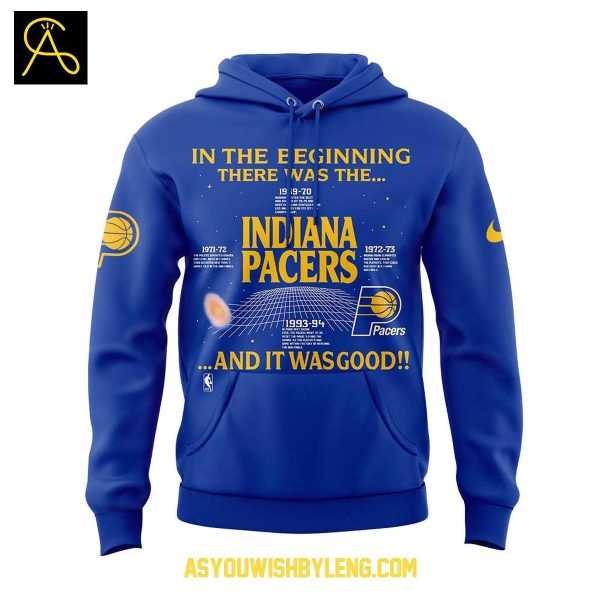 Indiana Pacers In The Beginning There Was A Pacer 1969-70 Hoodie T-Shirt